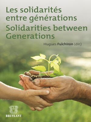 cover image of Les solidarités entre générations